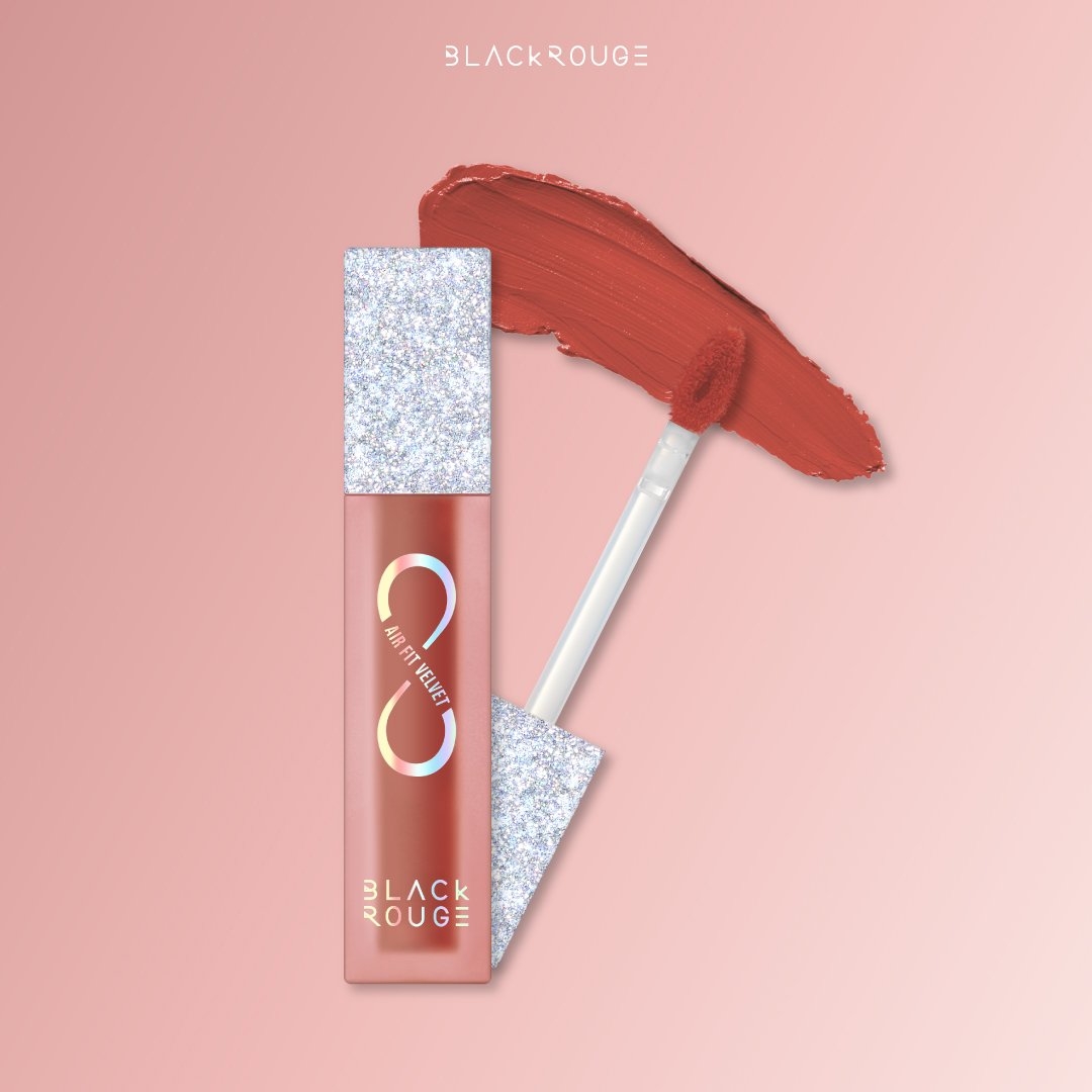 Son Black rouge Air Fit Velvet Tint Ver 8 màu A40 - Cam đào