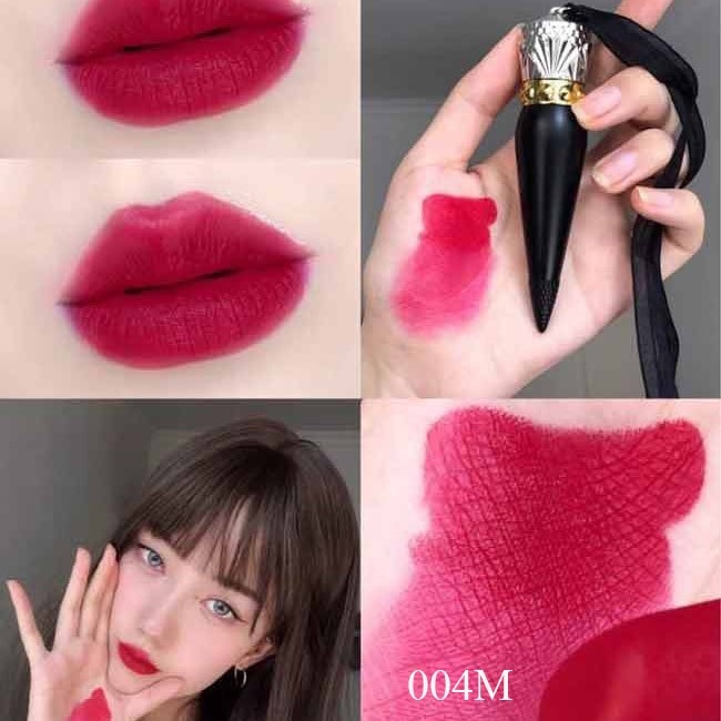 Quà tặng set Son Louboutin Cao Cấp (001M, 004M, 006M) - Đỏ Cổ Điển, Hồng Đỏ, Đỏ Cam Cháy - Image 5