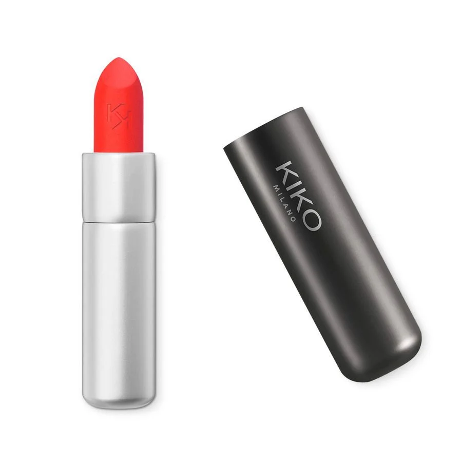 Son Kiko Powder Power Lipstick 18 Poppy red – Màu Cam Đỏ
