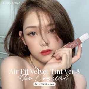 Son Black rouge Air Fit Velvet Tint Ver 8 màu A42 - Hồng Đào - Image 3