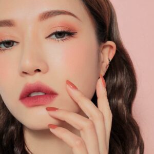 Son Black rouge Air Fit Velvet Tint Ver 8 màu A42 - Hồng Đào - Image 4