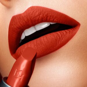 Son Kiko Velvet Passion Matte Lipstick 338 Venetian Red – Màu Đỏ Gạch - Image 3