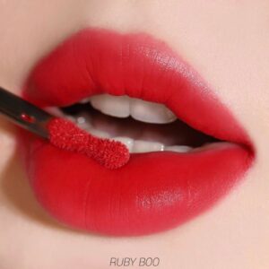 Son Kem Mac Ruby's Crew Powder Kiss Liquid Ruby Boo (Mới Nhất 2022) – Đỏ thuần - Image 4