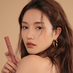 Son 3CE Velvet Lip Tint Walk n Talk – Nâu đất - Image 4