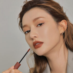 Son 3Ce Velvet Lip Tint Bitter Hour – Đỏ nâu đất - Image 3
