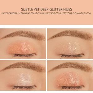 Bảng Phấn Mắt 4 ô 3CE Mini Multi Eye Color Palette - Glitter Bomb - Image 4