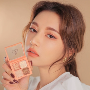 Bảng Phấn Mắt 4 ô 3CE Mini Multi Eye Color Palette - Glitter Bomb - Image 8
