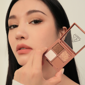 Bảng Phấn Mắt 4 Ô 3CE Mini Multi Eye Color Palette - Casual Talk - Image 4