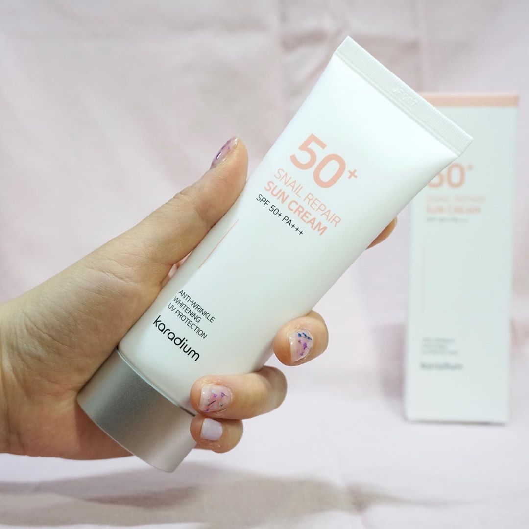 Kem Chống Nắng Snail Repair Suncream Karadium - Image 10