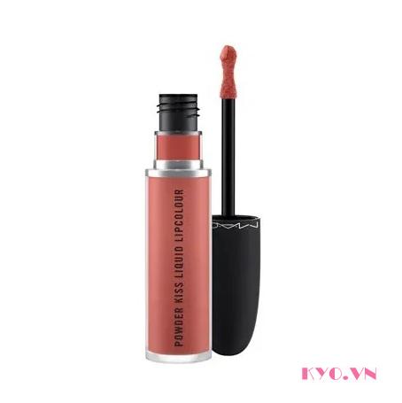 Son Kem Mac Powder Kiss Liquid Lipcolour 996 Date-Maker – Hồng Nude