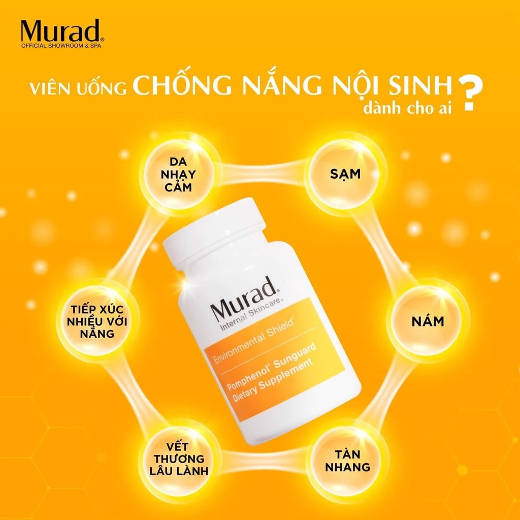 Viên Uống Chống Nắng Murad Internal Skincare 60 Viên - Image 2