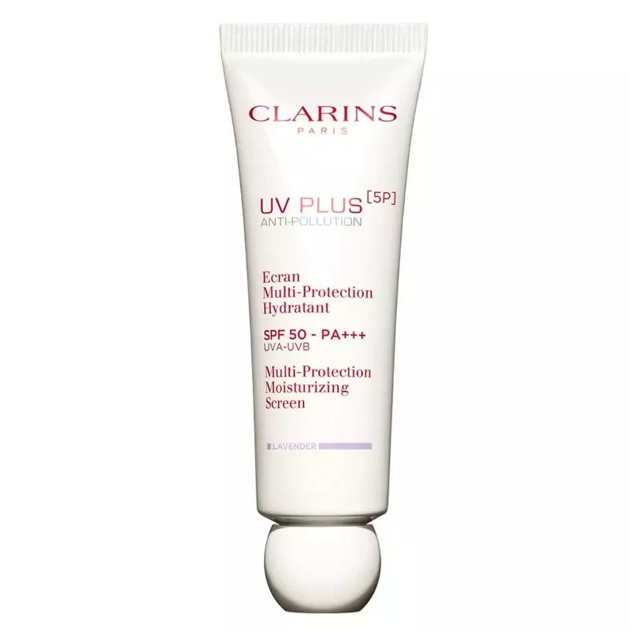 Kem Chống Nắng Clarins UV Plus 5P SPF 50 PA+++ Lavender 50ml - Bản Tím (New)