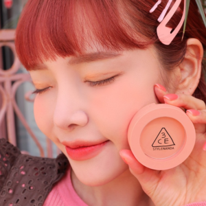 Phấn Má Hồng 3CE Mood Recipe Face Blusher - Peach Splash - Cam Đào - Image 3