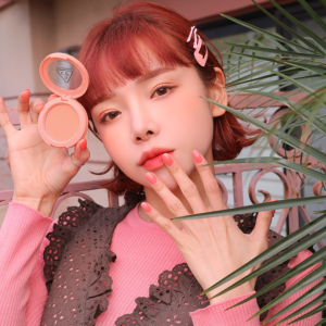 Phấn Má Hồng 3CE Mood Recipe Face Blusher - Peach Splash - Cam Đào - Image 7