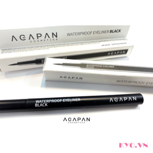Kẻ Mắt Dạ Agapan Waterproof Eyeliner Black - Image 4