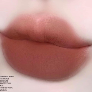 Son Kem Lì YSL Tatouage Couture Matte Stain 29 Twisted Nude - Màu Nâu Đất - Image 6