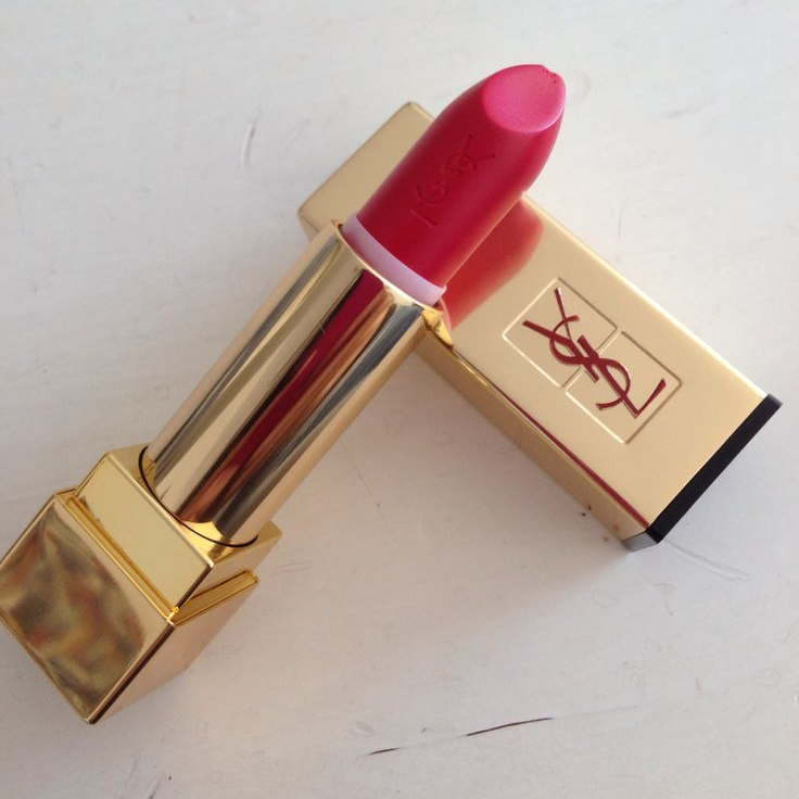 Son YSL Rouge Pur Couture 57 Luminous Pink - Màu Đỏ Hồng - Image 9