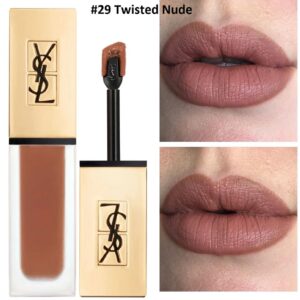 Son Kem Lì YSL Tatouage Couture Matte Stain 29 Twisted Nude - Màu Nâu Đất - Image 7