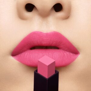 Son YSL Rouge Pur Couture The Slim Sheer Matte Màu 109 Rose Denude - Màu Hồng Tươi - Image 4