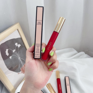 Son Kem Lì Gucci Rouge Liquid Matte 25 Goldie Red - Màu Đỏ Tươi - Image 6