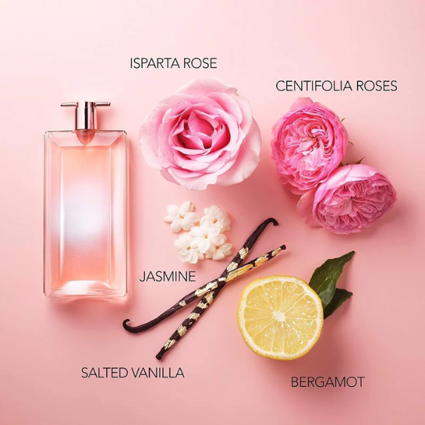 Nước Hoa Nữ Lancôme Idôle Aura Eau De Parfum Lumineuse Lancôme Idôle Aura EDP với những nốt hương đơn giản đã đủ để khiến bao cô gái mê đắm.