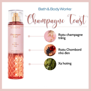 Body Mist Bath And Body Works Champagne Toast - Image 3