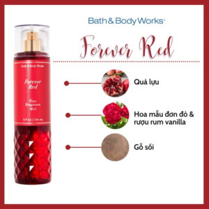 Body Mist Bath And Body Works Forever Red - Image 3