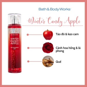 Body Mist Bath And Body Works Winter Candy Apple - Image 3