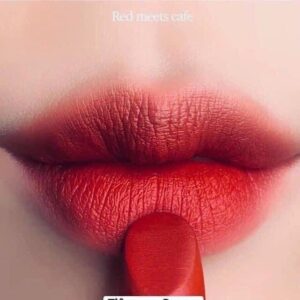 Son Espoir Lipstick No Wear Powder Matte RD203 Red Meets Cafe (Phiên Bản Giới Hạn) – Màu Đỏ Nâu Trầm - Image 9