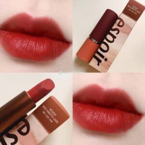 Son Espoir Lipstick No Wear Powder Matte RD203 Red Meets Cafe (Phiên Bản Giới Hạn) – Màu Đỏ Nâu Trầm - Image 3