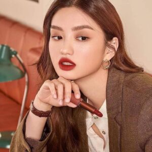 Son Espoir Lipstick No Wear Powder Matte RD203 Red Meets Cafe (Phiên Bản Giới Hạn) – Màu Đỏ Nâu Trầm - Image 6