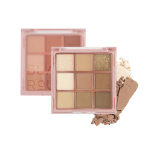 Bảng Phấn Mắt 9 Ô Black Rouge Colordation Mood Palette MO01 Brickdation - Tone Nâu Trầm