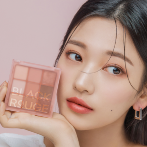 Bảng Phấn Mắt 9 Ô Black Rouge Colordation Mood Palette MP02 Rosydation - Tone Hồng