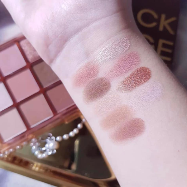 Bảng Phấn Mắt 9 Ô Black Rouge Colordation Mood Palette MP02 Rosydation - Tone Hồng