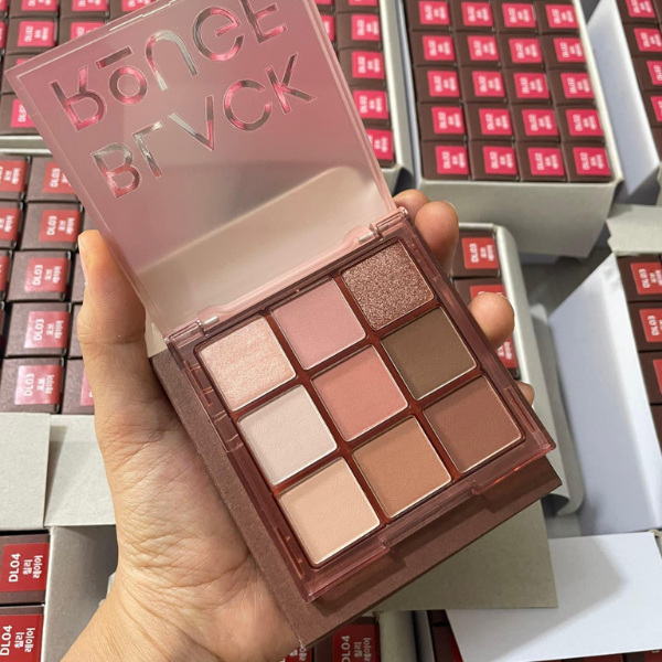 Bảng Phấn Mắt 9 Ô Black Rouge Colordation Mood Palette MP02 Rosydation - Tone Hồng