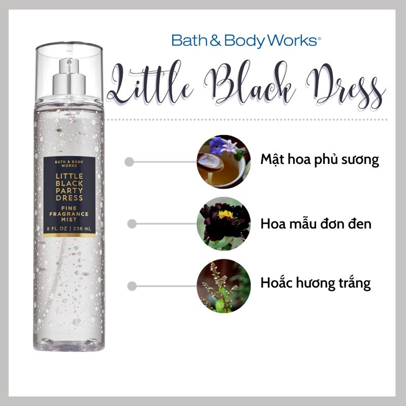 Body Mist Bath And Body Works Little Black Party Dress - Image 4