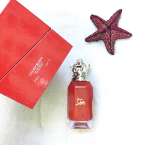 Nước Hoa Nữ Christian Louboutin Loubicrown EDP Thân chai thủy tinh màu đỏ ruby cùng phần nắp chai hình vương miện càng làm tôn thêm nét quyền quý và sang trọng của sản phẩm.