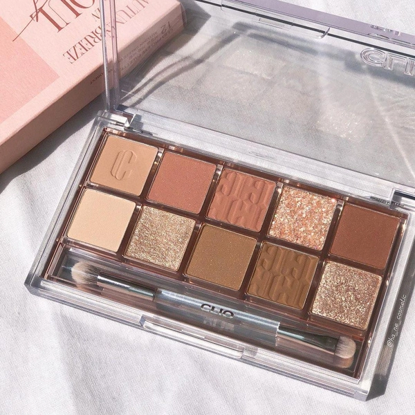 Phấn Mắt Clio Pro Eye Palette 12 Autumn Breeze In Seoul Forest - Image 3