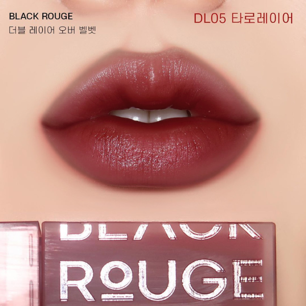 Son Black Rouge Double Layer Over Velvet DL05 Taro Layer - Màu Đỏ Cherry Bên cạnh đó, son còn tự tạo thành một hàng rào dưỡng ẩm mạnh mẽ, bảo vệ làn môi khỏi các tác hại xấu từ môi trường.