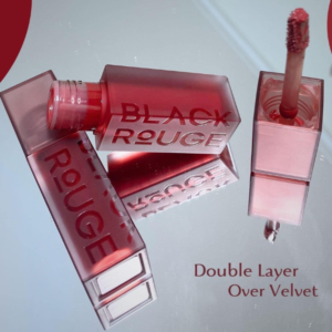 Son Black Rouge Double Layer Over Velvet DL05 Taro Layer - Màu Đỏ Cherry