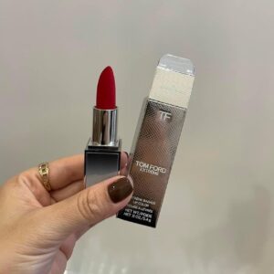 Son Tom Ford Extrême Badass Lip Color 01 Scarlet Shock - Màu Đỏ Tươi - Image 9