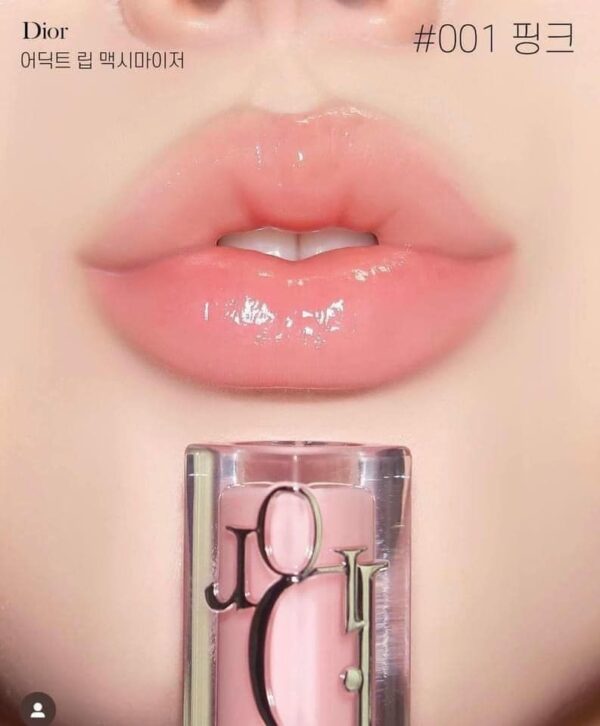 Son Kem Dưỡng Dior Collagen Addict Lip Maximizer 001 Pink - Màu Hồng Nhạt - Image 6