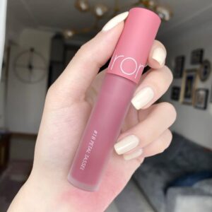 Son Romand Zero Velvet Tint #18 Petal Tassel - Màu Hồng Đào Nude - Image 5