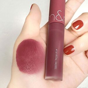 Son Romand Zero Velvet Tint #18 Petal Tassel - Màu Hồng Đào Nude - Image 6