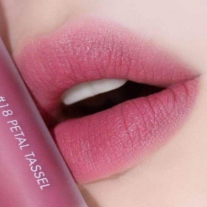 Son Romand Zero Velvet Tint #18 Petal Tassel - Màu Hồng Đào Nude - Image 7