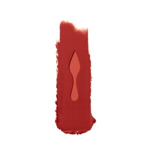 Son Christian Louboutin Beauty Velvet Matte Lip Colour 318M Epic Brunette (New) - Màu Đỏ Gạch - Image 8