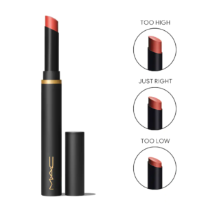 Son MAC Powder Kiss Velvet Blur Slim 886 Marrakesh Mere - Màu Đỏ Nâu - Image 9