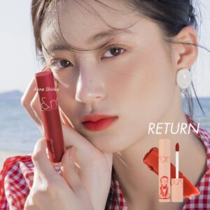 Son Romand Zero Velvet Tint #12 Anne Shirley - Màu Đỏ Cam Tươi - Image 4