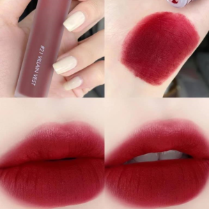 Son Romand Zero Velvet Tint #21 Villain Vest - Màu Đỏ Trầm Cổ Điển - Image 8
