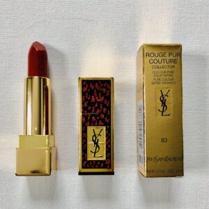Son YSL Rouge Pur Couture Holiday Edition 83 Fiery Red (Limited) - Màu Đỏ Gạch - Image 10
